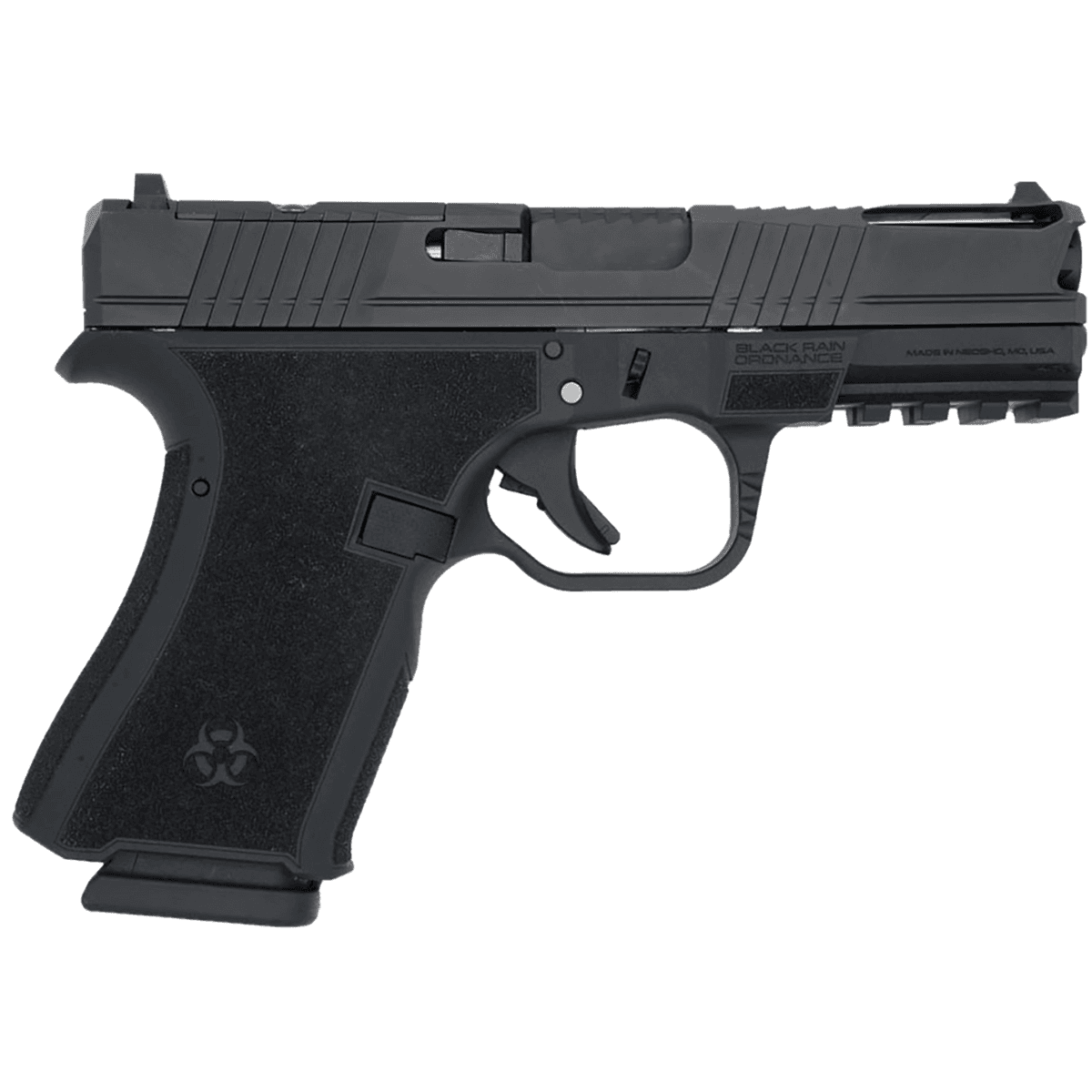 Black Rain Ordnance FRONTLINE Pistol, 4" Barrel 15+1rd 9mm Luger - FLP9MMBLK Black Rain Ordnance FRONTLINE Pistol, 4" Barrel 15+1rd 9mm Luger - FLP9MMBLK