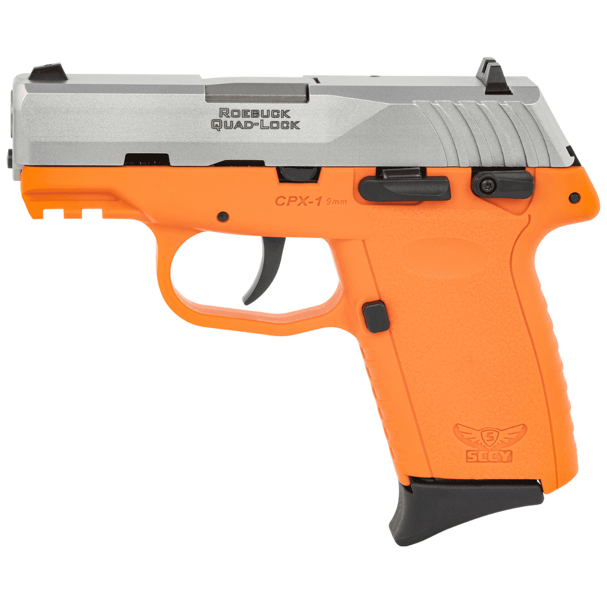 SCCY Industries CPX-1 Gen3 Pistol, Orange 3.10" Barrel 10+1rd 9mm Luger - CPX1TTORG3 SCCY Industries CPX-1 Gen3 Pistol, Orange 3.10" Barrel 10+1rd 9mm Luger - CPX1TTORG3