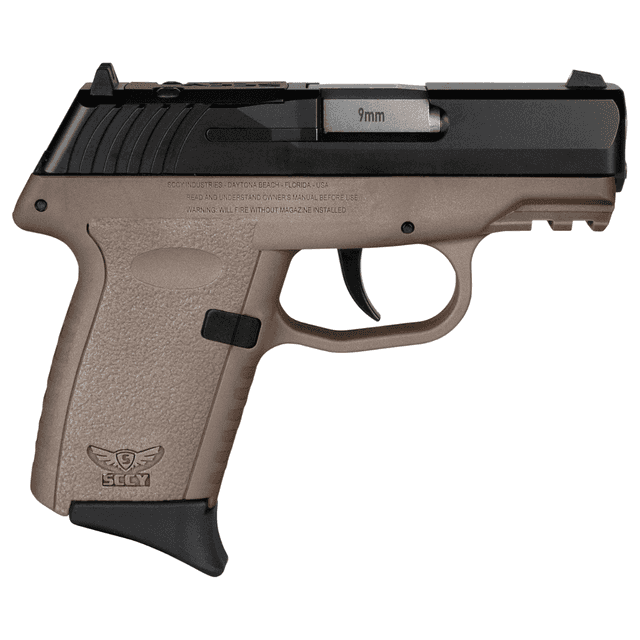 SCCY Industries CPX-2 Gen3 RDR Pistol, FDE 3.10" Barrel 10+1rd 9mm Luger - CPX2CBDERDRG3 SCCY Industries CPX-2 Gen3 RDR Pistol, FDE 3.10" Barrel 10+1rd 9mm Luger - CPX2CBDERDRG3