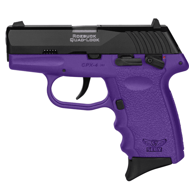 SCCY Industries CPX-4 Pistol, Purple 2.96" Barrel 10+1rd 380 ACP - CPX-4CBPU SCCY Industries CPX-4 Pistol, Purple 2.96" Barrel 10+1rd 380 ACP - CPX-4CBPU
