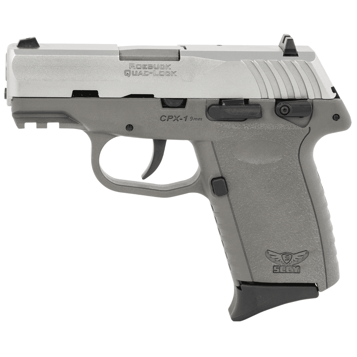 SCCY Industries CPX-1 Gen3 Pistol, Sniper Gray 3.10" Barrel 10+1rd 9mm Luger - CPX1TTSGG3 SCCY Industries CPX-1 Gen3 Pistol, Sniper Gray 3.10" Barrel 10+1rd 9mm Luger - CPX1TTSGG3