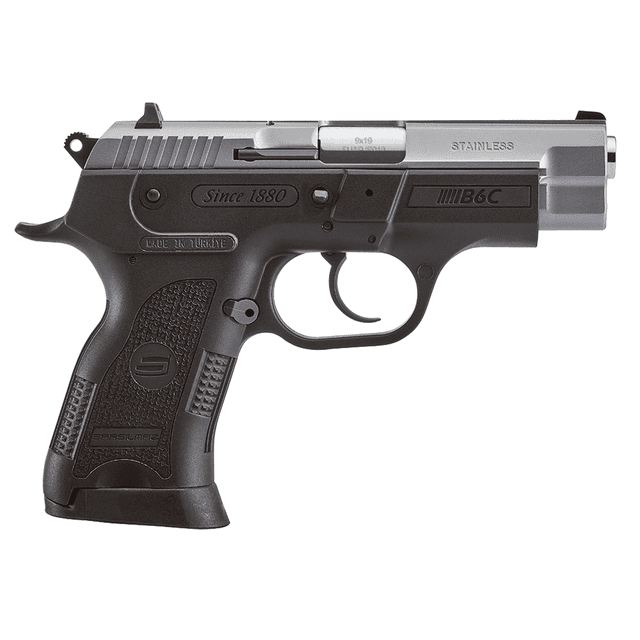 SAR USA B6C9ST B6C Compact 9mm Luger Caliber with 3.80" Barrel, 13+1 EDC Handgun SAR USA B6C9ST B6C Compact 9mm Luger Caliber with 3.80" Barrel, 13+1 EDC Handgun