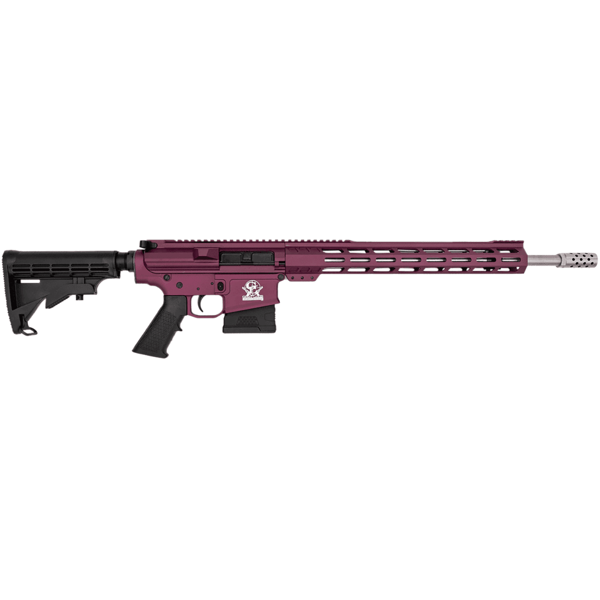 Great Lakes Firearms GLFA Rifle, Black Cherry 18" Barrel 10+1rd AR-10 308 Win - GL10308SSCHY Great Lakes Firearms GLFA Rifle, Black Cherry 18" Barrel 10+1rd AR-10 308 Win - GL10308SSCHY