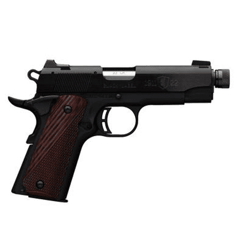 Browning 1911-22 Compact 22 LR Black Label Medallion Threaded Barrel Browning 1911-22 Compact 22 LR Black Label Medallion Threaded Barrel