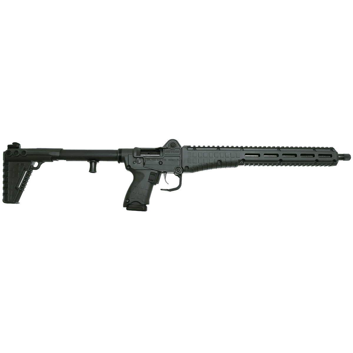 Kel-Tec SUB2K9GLKGRN10 SUB2000 Gen3 9mm Luger 10+1 16.15" Folding Tactical Rifle Kel-Tec SUB2K9GLKGRN10 SUB2000 Gen3 9mm Luger 10+1 16.15" Folding Tactical Rifle