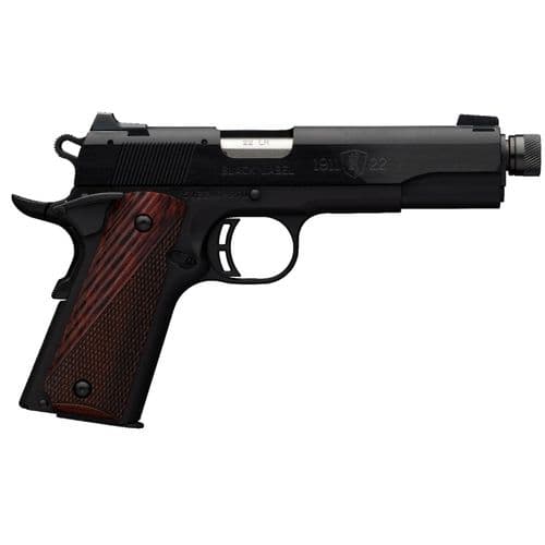 Browning 1911-22 22 LR Black Label Medallion Threaded Barrel Browning 1911-22 22 LR Black Label Medallion Threaded Barrel