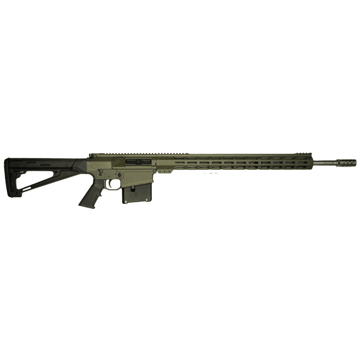 Great Lakes Firearms GLFA Rifle, OD Green 24" Barrel 5+1rd AR-10 243 Win - GL10243SSODG Great Lakes Firearms GLFA Rifle, OD Green 24" Barrel 5+1rd AR-10 243 Win - GL10243SSODG