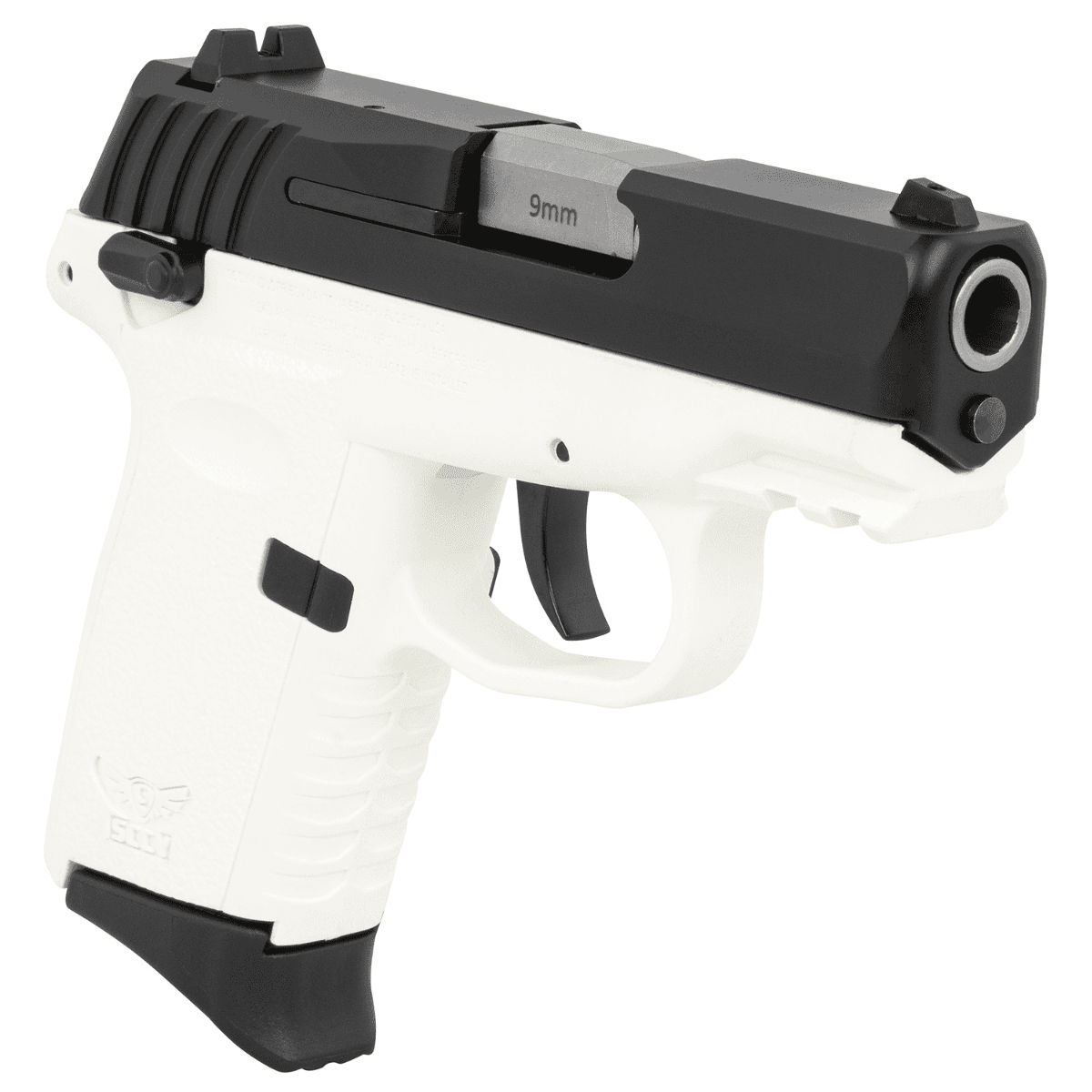 SCCY Industries CPX-1 Gen3 Pistol, White 3.10" Barrel 10+1rd 9mm Luger - CPX1CBWTG3 SCCY Industries CPX-1 Gen3 Pistol, White 3.10" Barrel 10+1rd 9mm Luger - CPX1CBWTG3