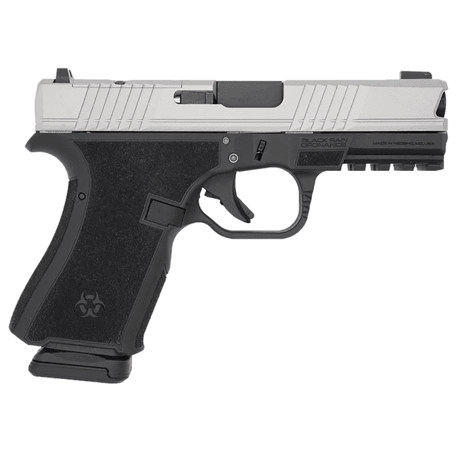Black Rain Ordnance Frontline Pistol, 4" Barrel 15+1rd 9mm Luger - FL9MMBLKSM Black Rain Ordnance Frontline Pistol, 4" Barrel 15+1rd 9mm Luger - FL9MMBLKSM
