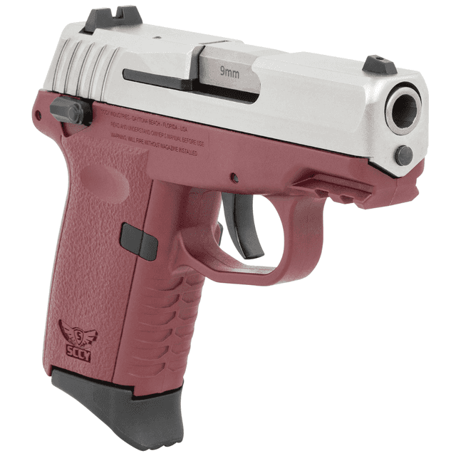 SCCY Industries CPX-1 Gen3 Pistol, Crimson Red 3.10" Barrel 10+1rd 9mm Luger - CPX1TTCRG3 SCCY Industries CPX-1 Gen3 Pistol, Crimson Red 3.10" Barrel 10+1rd 9mm Luger - CPX1TTCRG3