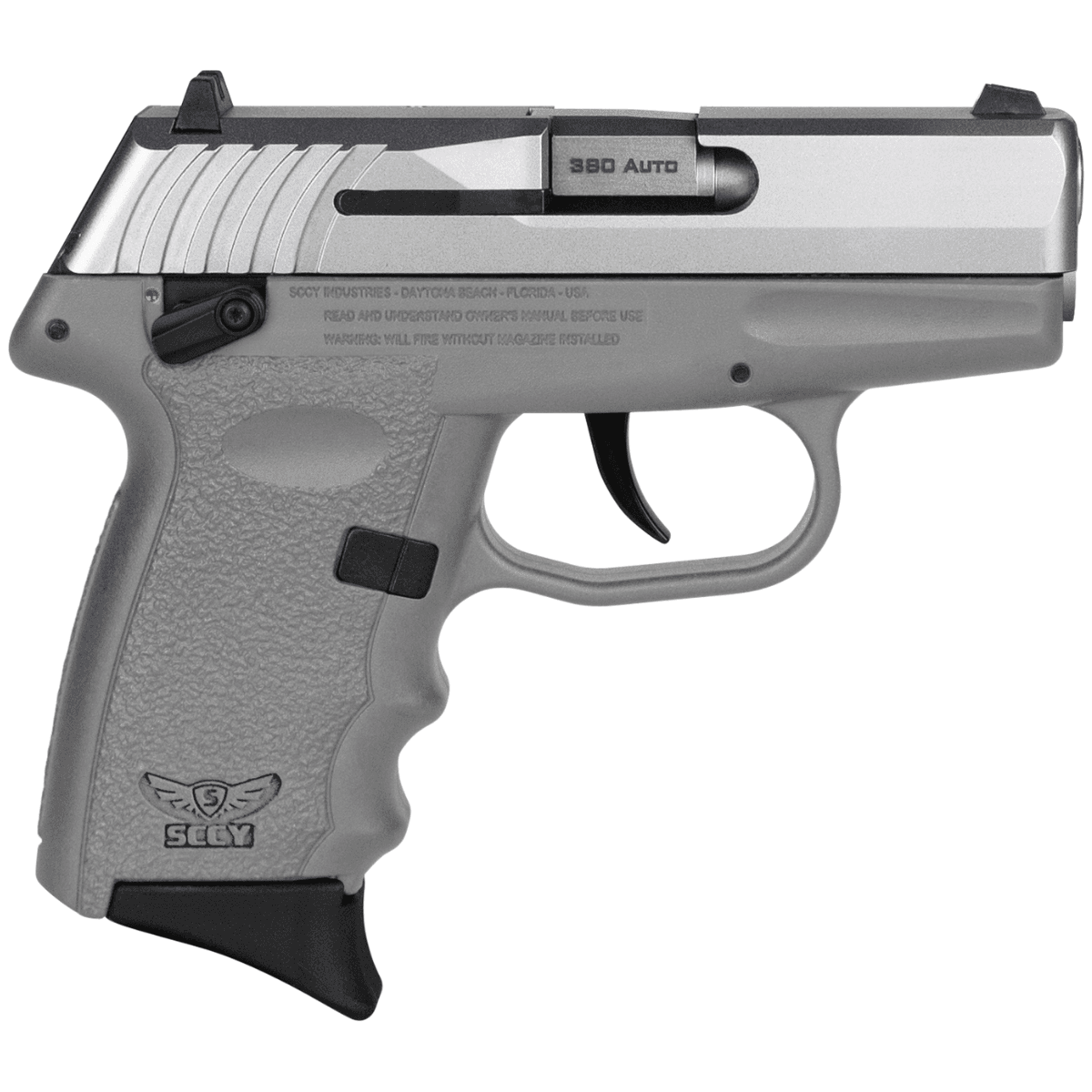 SCCY Industries CPX-4 Pistol, Sniper Gray 2.96" Barrel 10+1rd 380 ACP - CPX-4TTSG SCCY Industries CPX-4 Pistol, Sniper Gray 2.96" Barrel 10+1rd 380 ACP - CPX-4TTSG
