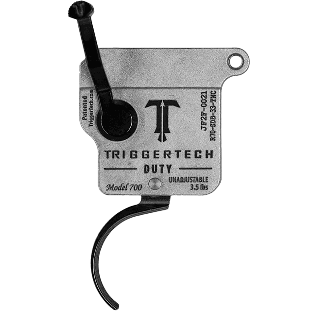 TriggerTech Special Duty Trigger, Right Hand Curved Single-Stage Fits Remington 700 - R70SDB33TNC TriggerTech Special Duty Trigger, Right Hand Curved Single-Stage Fits Remington 700 - R70SDB33TNC