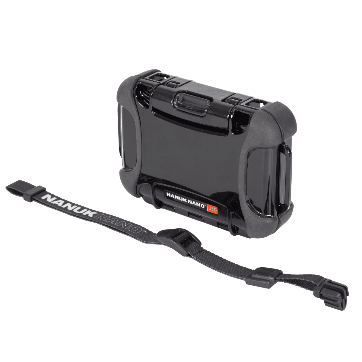 Nanuk Nano 310 Case, Black Polycarbonate PowerClaw Latches Includes Carry Strap - 3100001 Nanuk Nano 310 Case, Black Polycarbonate PowerClaw Latches Includes Carry Strap - 3100001