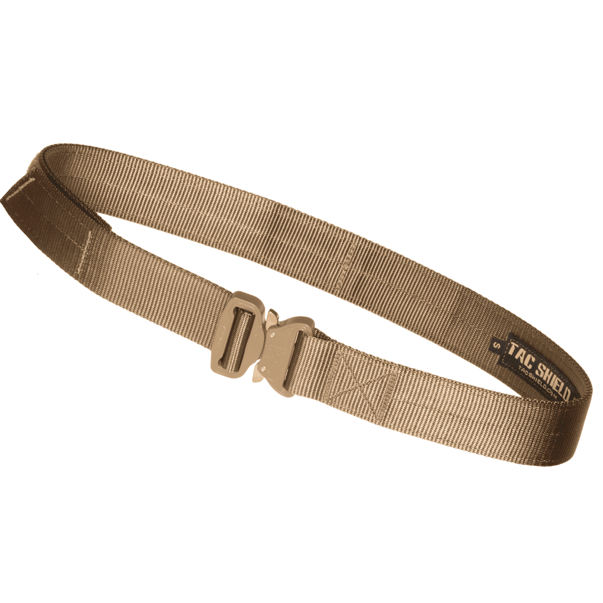 Tacshield Tactical Gun Belt, Coyote Webbing 34-38" 1.50" Wide Buckle Closure - T30MDCY Tacshield Tactical Gun Belt, Coyote Webbing 34-38" 1.50" Wide Buckle Closure - T30MDCY