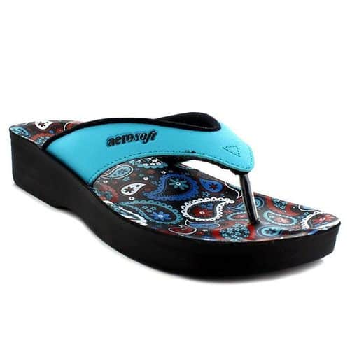 Aerosoft Women's Thong Sandals - Dojo - Blue Aerosoft Women's Thong Sandals - Dojo - Blue