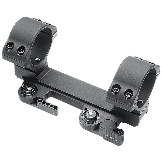 Larue Tactical In Line QD Scope Mount, Black 30mm Tube Medium Rings - LT11230 Larue Tactical In Line QD Scope Mount, Black 30mm Tube Medium Rings - LT11230