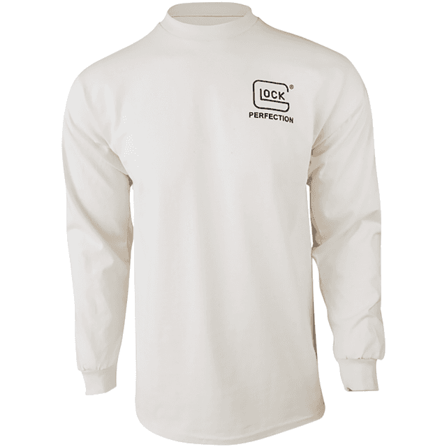 Glock Born In Austria Long Sleeve Shirt, Tan Pre-Shrunk Cotton 3XL - AP96076 Glock Born In Austria Long Sleeve Shirt, Tan Pre-Shrunk Cotton 3XL - AP96076
