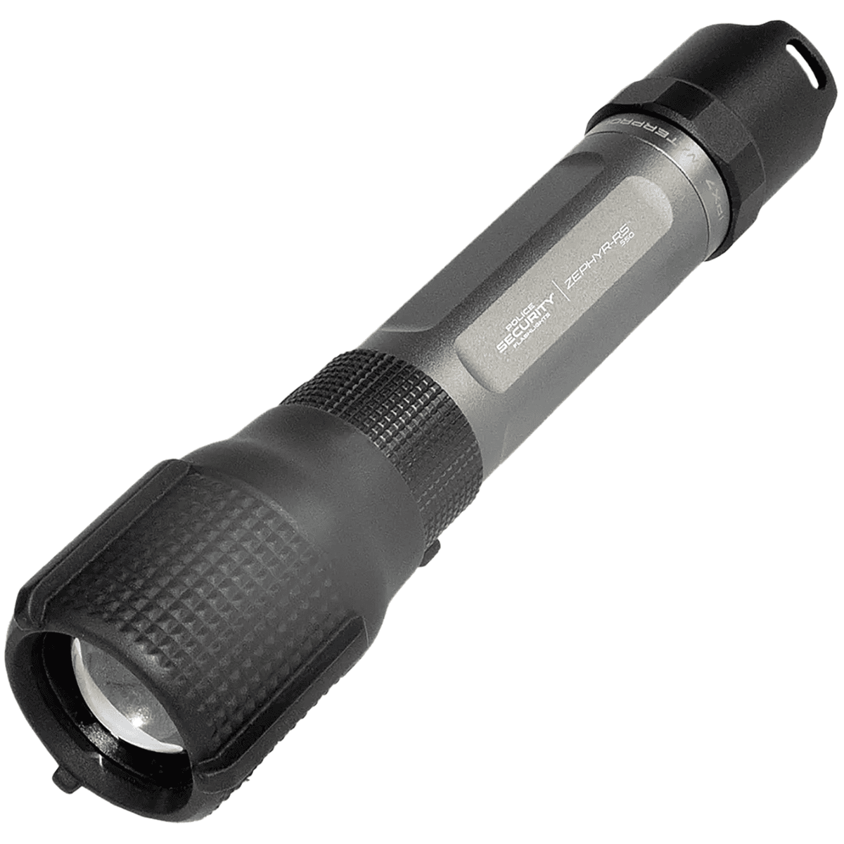 Lb Marketing Zephyr-RS Flashlight, Gray 200/550 Lumens White LED - 97712 Lb Marketing Zephyr-RS Flashlight, Gray 200/550 Lumens White LED - 97712