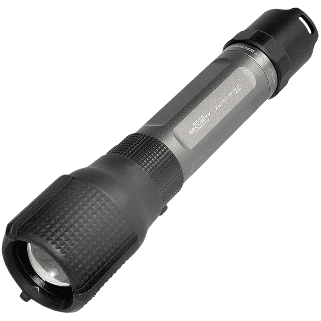Lb Marketing Zephyr-RS Flashlight, Gray 200/550 Lumens White LED - 97712 Lb Marketing Zephyr-RS Flashlight, Gray 200/550 Lumens White LED - 97712