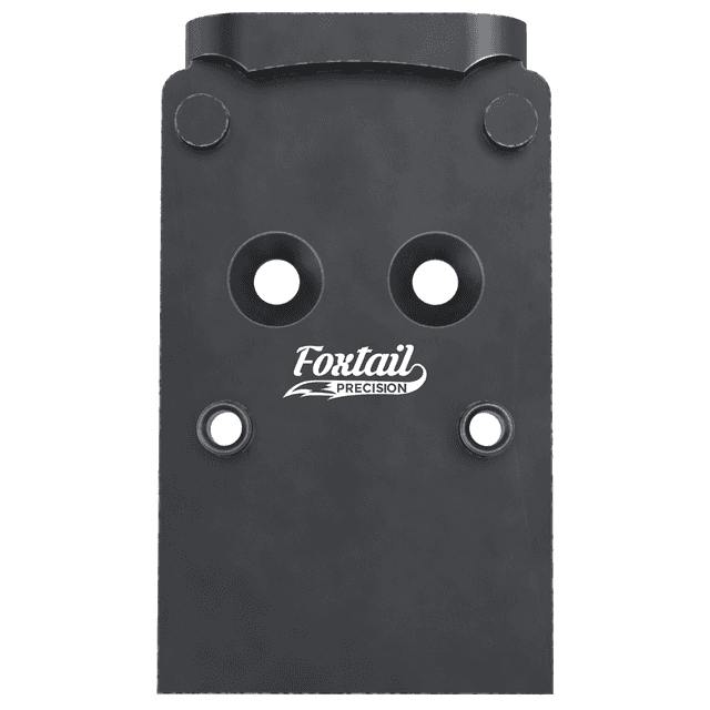 Foxtail Precision Red Dot Adapter Plate for Optics-Ready Pistol, Black Anodized Glock MOS - 100006 Foxtail Precision Red Dot Adapter Plate for Optics-Ready Pistol, Black Anodized Glock MOS - 100006