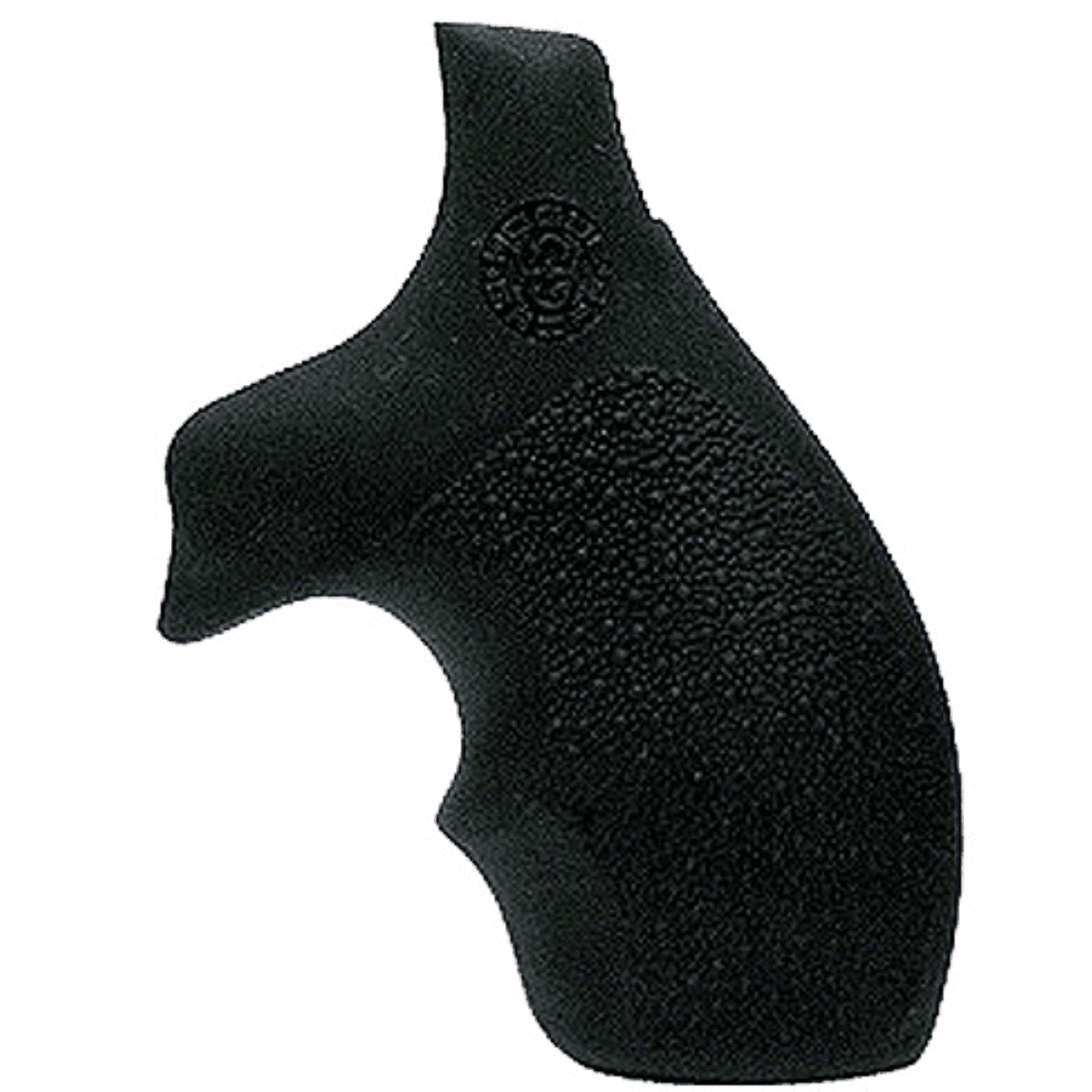 Hogue Rubber Bantam Grip, Black Rubber with Finger Groove for S&W J Frame with Round Butt - 61000 Hogue Rubber Bantam Grip, Black Rubber with Finger Groove for S&W J Frame with Round Butt - 61000
