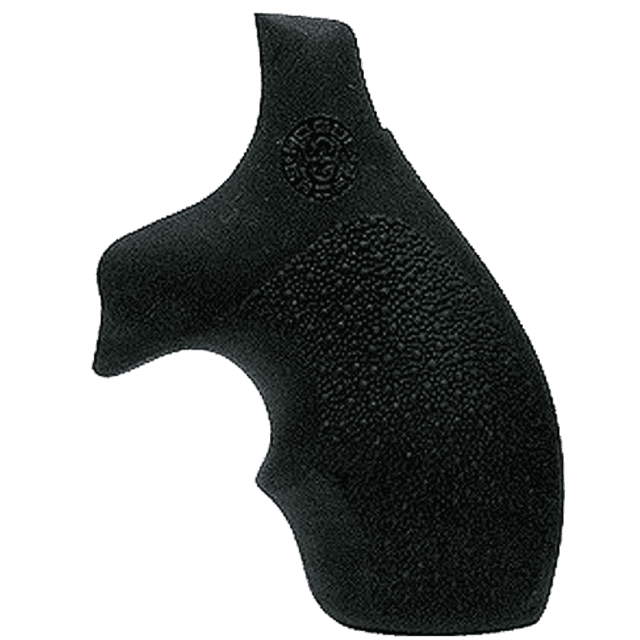 Hogue Rubber Bantam Grip, Black Rubber with Finger Groove for S&W J Frame with Round Butt - 61000 Hogue Rubber Bantam Grip, Black Rubber with Finger Groove for S&W J Frame with Round Butt - 61000