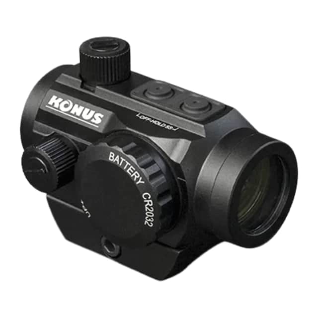 Konus 7217 Black 1x 22mm Tube 3 MOA Illuminated Red/Green Reticle Picatinny Rail/Weaver Mount Konus 7217 Black 1x 22mm Tube 3 MOA Illuminated Red/Green Reticle Picatinny Rail/Weaver Mount