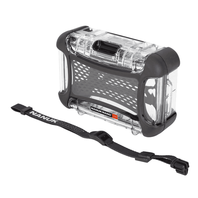 Nanuk Nano 330 Case, Clear Polycarbonate PowerClaw Latches Incudes Carry Strap - 3300011 Nanuk Nano 330 Case, Clear Polycarbonate PowerClaw Latches Incudes Carry Strap - 3300011
