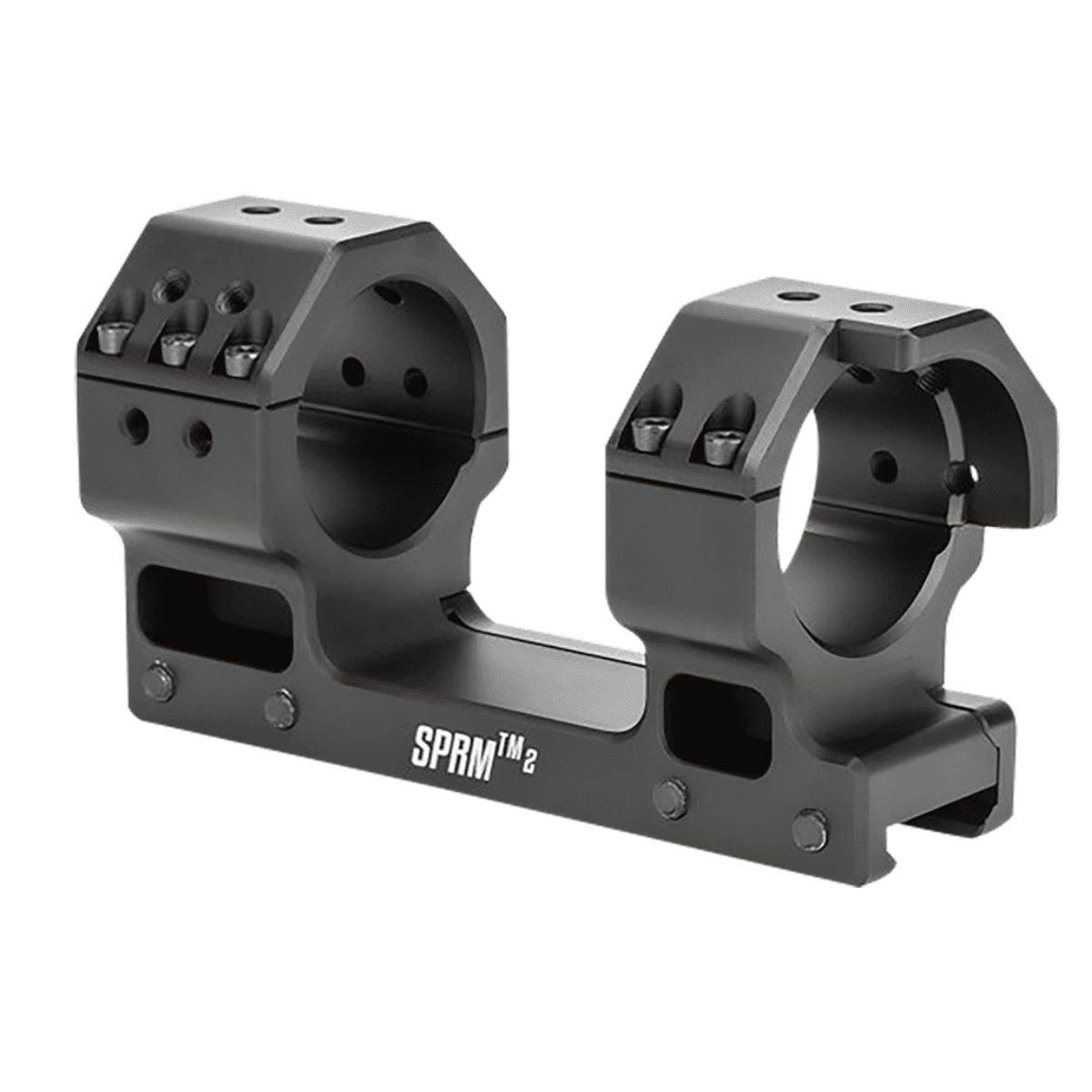 Griffin Armament SPRM Scope Mount/Ring Combo, Black Anodized - SM118H34MM Griffin Armament SPRM Scope Mount/Ring Combo, Black Anodized - SM118H34MM