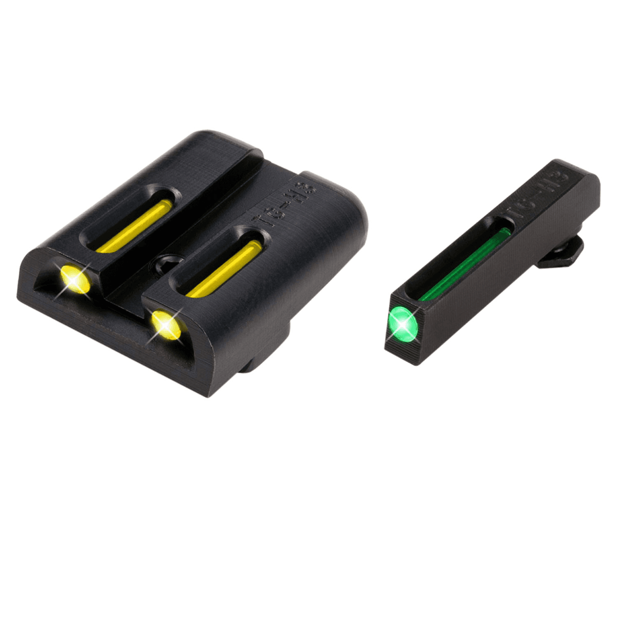 TruGlo TFO Sights, Green Tritium Fiber Optic Front Sight-Yellow Tritium Fiber Optic Rear Sight Glock 20/21 - TG131GT2Y TruGlo TFO Sights, Green Tritium Fiber Optic Front Sight-Yellow Tritium Fiber Optic Rear Sight Glock 20/21 - TG131GT2Y