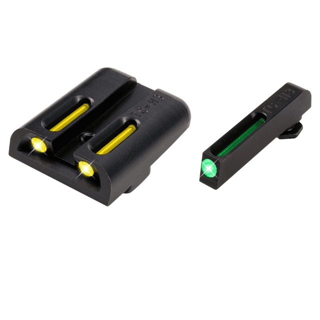TruGlo TFO Sights, Green Tritium Fiber Optic Front Sight-Yellow Tritium Fiber Optic Rear Sight Glock 20/21 - TG131GT2Y TruGlo TFO Sights, Green Tritium Fiber Optic Front Sight-Yellow Tritium Fiber Optic Rear Sight Glock 20/21 - TG131GT2Y