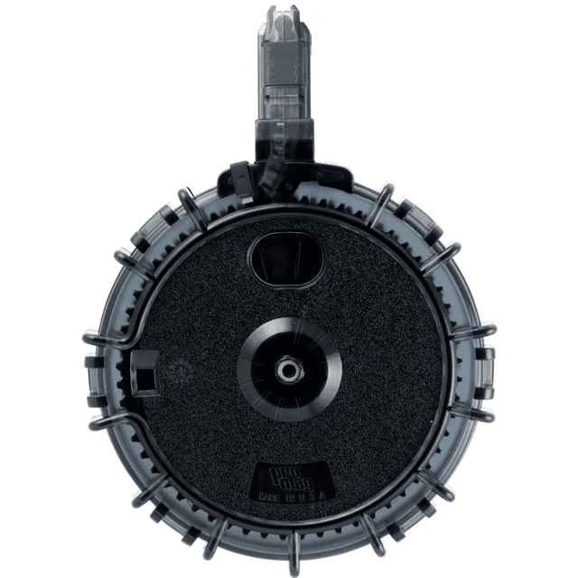 ProMag Standard Drum Magazine, Smoke Polymer 55rd 22 LR Fits Remington 597 - REMA3 ProMag Standard Drum Magazine, Smoke Polymer 55rd 22 LR Fits Remington 597 - REMA3