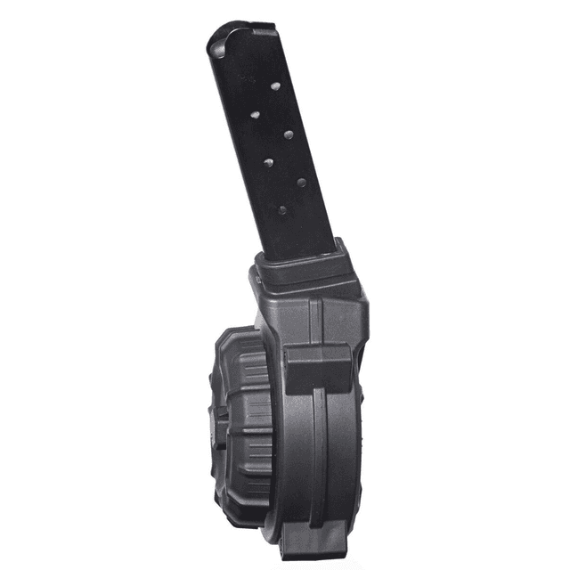 ProMag Standard Drum Magazine, Black DuPont Zytel Polymer 30rd 9mm Luger Fits S&W M&P Shield - DRMA31 ProMag Standard Drum Magazine, Black DuPont Zytel Polymer 30rd 9mm Luger Fits S&W M&P Shield - DRMA31