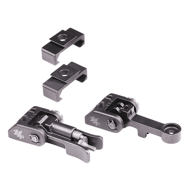 Griffin Armament M2 Sight Kit, Black Melonite Flip-Up Front and Rear Sight Set AR-15 - GAM2S Griffin Armament M2 Sight Kit, Black Melonite Flip-Up Front and Rear Sight Set AR-15 - GAM2S