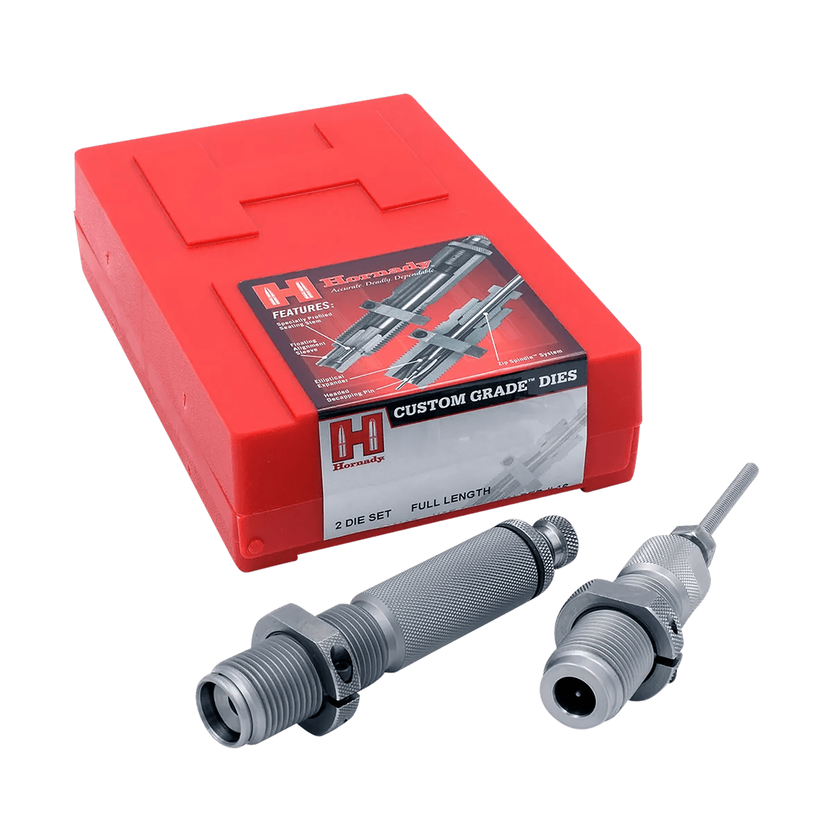 Hornady Full Length 2-Die Set, 22 LR - 546213 Hornady Full Length 2-Die Set, 22 LR - 546213