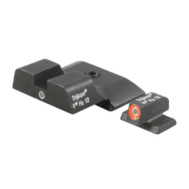 Trijicon HD Night Sights, Green/Tritium Orange Outline Front Sight Smith&Wesson M&P Shield/M&P Shield Plus - 600722 Trijicon HD Night Sights, Green/Tritium Orange Outline Front Sight Smith&Wesson M&P Shield/M&P Shield Plus - 600722