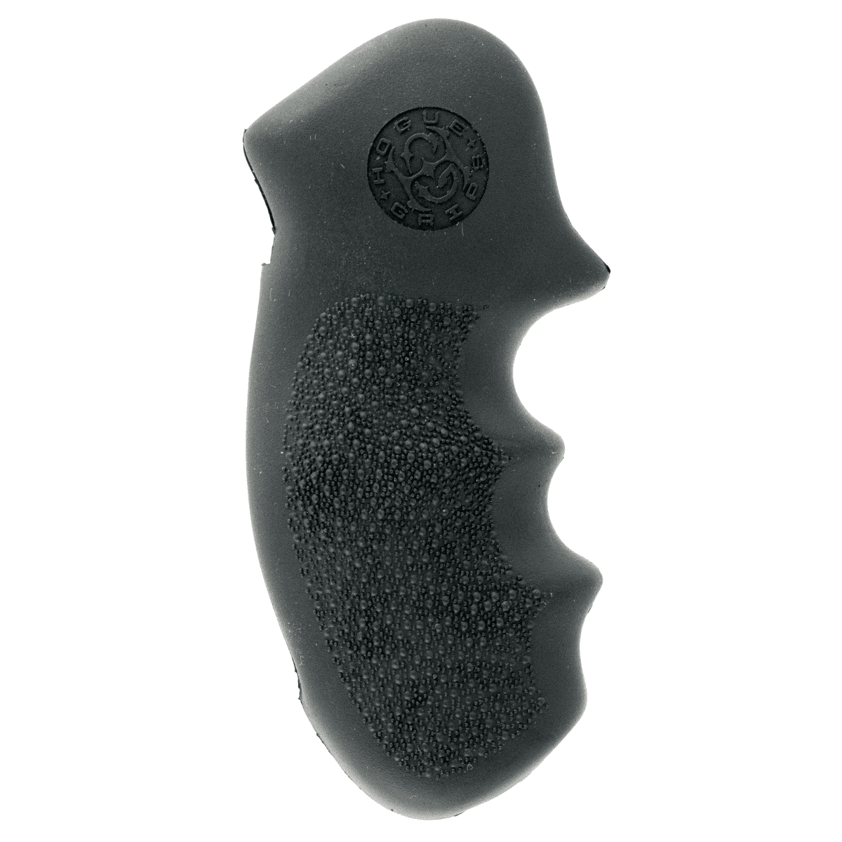 Hogue Monogrip, Black Rubber w/ Finger Grooves for S&W K, L Frame with Round Butt - 19000 Hogue Monogrip, Black Rubber w/ Finger Grooves for S&W K, L Frame with Round Butt - 19000