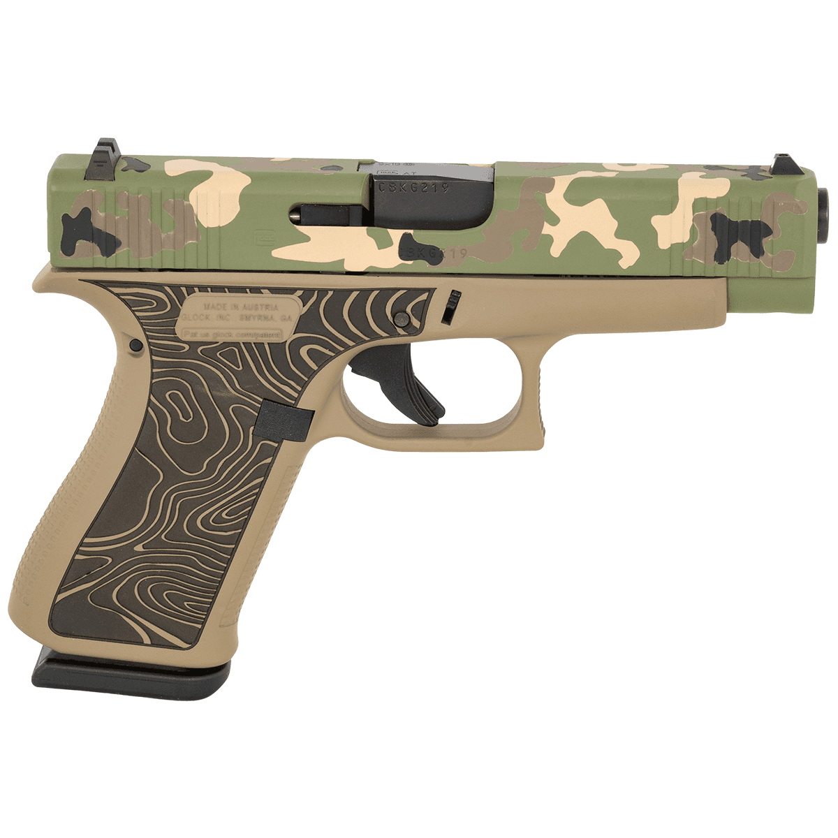 Glock PA4850204-EXPHUNT G48 Gen5 Slim Compact Frame 9mm Handgun Glock PA4850204-EXPHUNT G48 Gen5 Slim Compact Frame 9mm Handgun