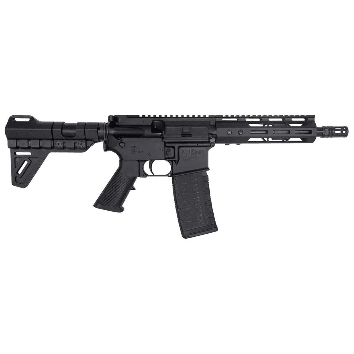 ATI ATIG15MS300ML7B Mil-Sport AR15 300 Blackout 30+1 8.50" AR Pistol ATI ATIG15MS300ML7B Mil-Sport AR15 300 Blackout 30+1 8.50" AR Pistol