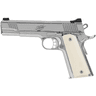 Kimber 3200397 High Polished 38 Super 9+1 5" Front Serrations Stainless Steel Slide High Polished Bonded Smooth Ivory Grip Kimber 3200397 High Polished 38 Super 9+1 5" Front Serrations Stainless Steel Slide High Polished Bonded Smooth Ivory Grip