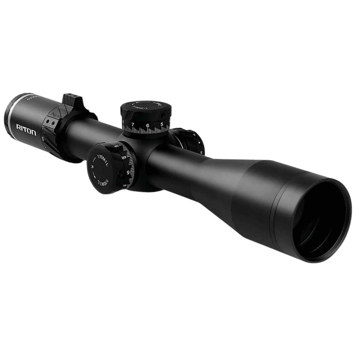 Riton Optics 7C318LFI23 7 Conquer Black 3-18x 0mm 34mm Tube Illuminated T3 Reticle Riton Optics 7C318LFI23 7 Conquer Black 3-18x 0mm 34mm Tube Illuminated T3 Reticle