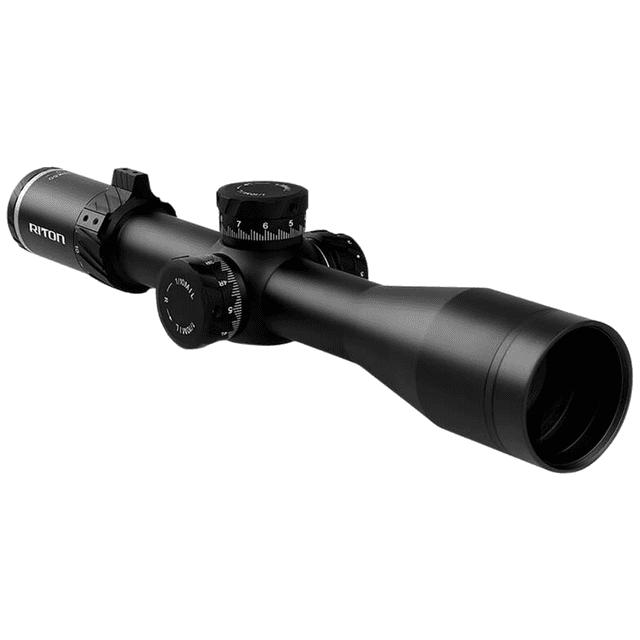 Riton Optics 7C318LFI23 7 Conquer Black 3-18x 0mm 34mm Tube Illuminated T3 Reticle Riton Optics 7C318LFI23 7 Conquer Black 3-18x 0mm 34mm Tube Illuminated T3 Reticle