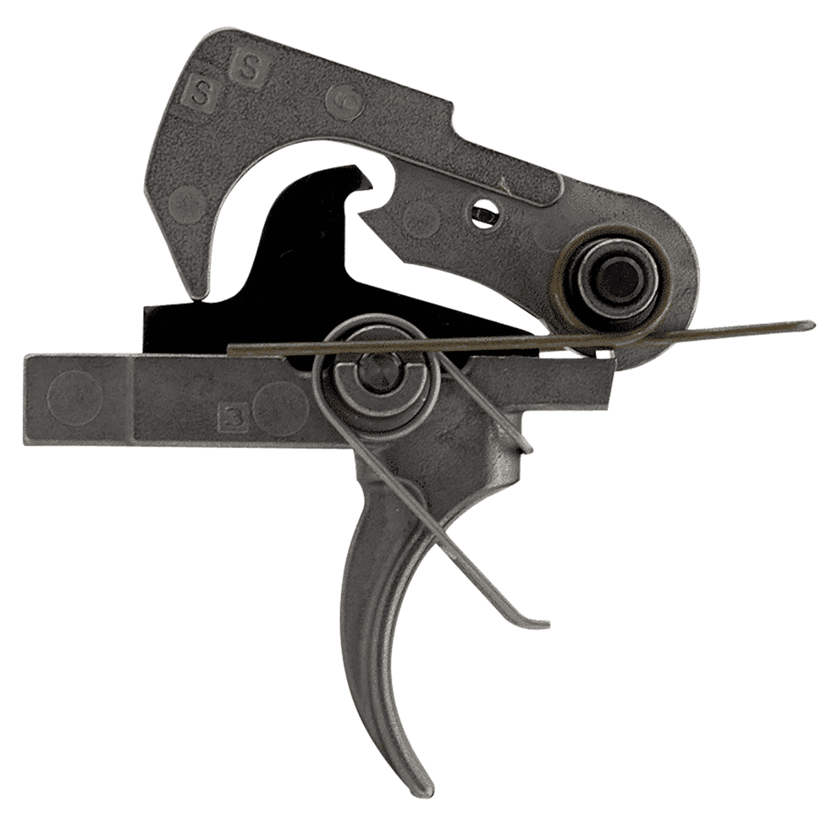 Sons Of Liberty Gun Works Liberty Fighting Trigger, Nickel Teflon Curved with 6 lbs Pull, Fits AR-Platform - LFT Sons Of Liberty Gun Works Liberty Fighting Trigger, Nickel Teflon Curved with 6 lbs Pull, Fits AR-Platform - LFT