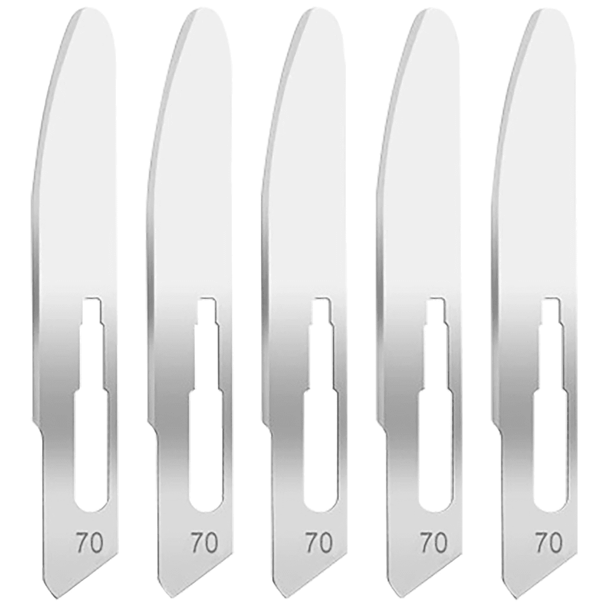 Hogue Expel Replacement Blades, High Carbon Steel Blade #70 5 Blades - 35887 Hogue Expel Replacement Blades, High Carbon Steel Blade #70 5 Blades - 35887