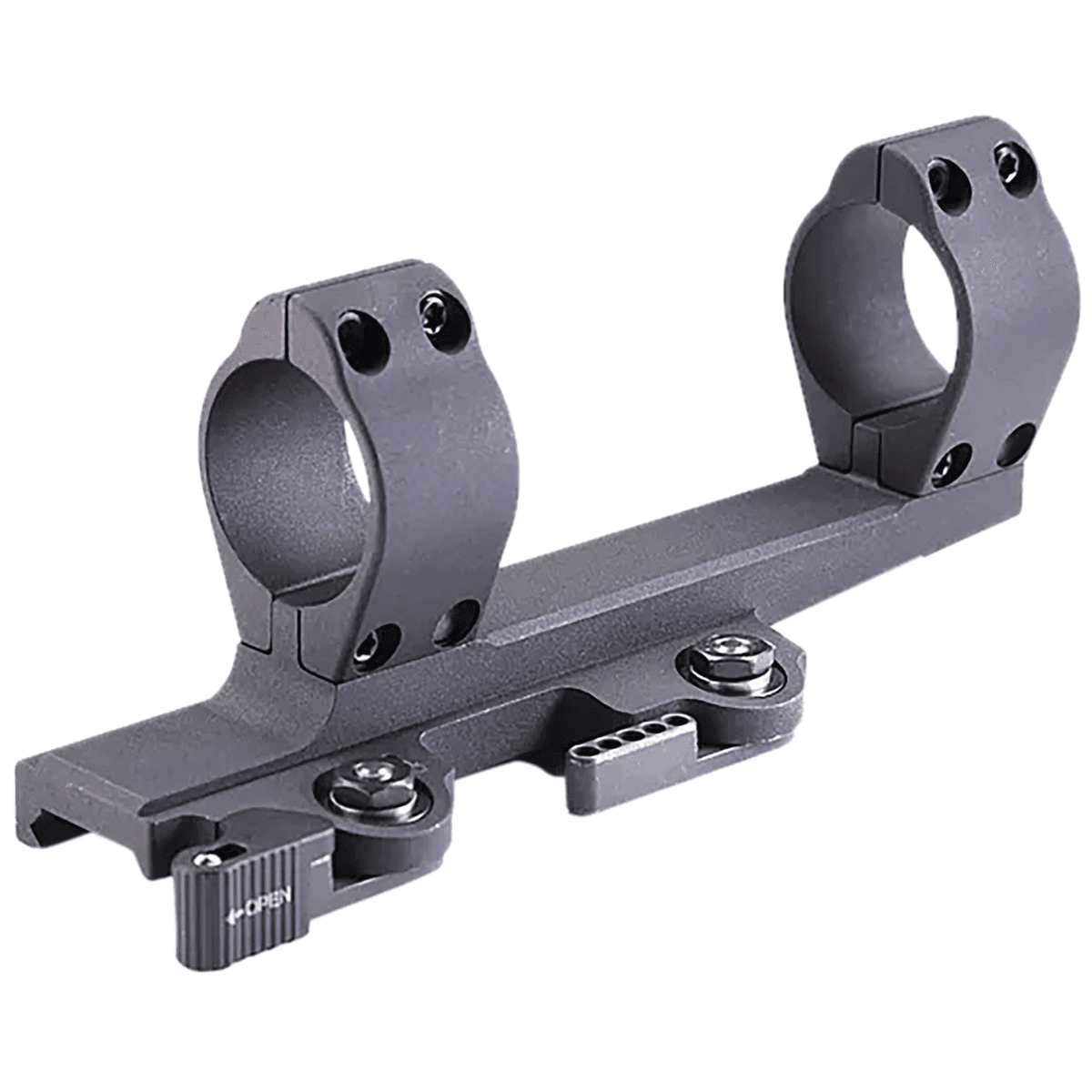LaRue Tactical Cantilever QD Scope Mount, Black 30mm Tube Medium Rings 20 MOA - LT7453020 LaRue Tactical Cantilever QD Scope Mount, Black 30mm Tube Medium Rings 20 MOA - LT7453020
