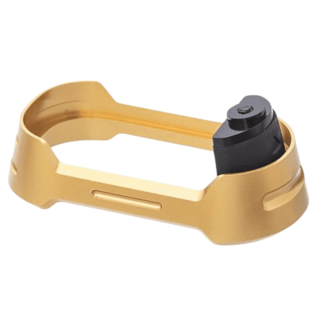 Tyrant CNC Magwell, Gold 6061 Aluminum Glock 43x/48 - TDG48MWGOLD Tyrant CNC Magwell, Gold 6061 Aluminum Glock 43x/48 - TDG48MWGOLD