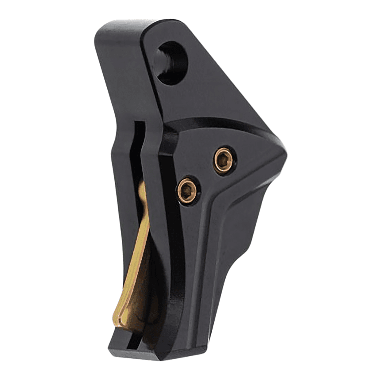 Tyrant CNC I.T.T.S Trigger/Shoe, Black Fits Glock 43/43x/48 - TDG43TRIGBLACKGOLD Tyrant CNC I.T.T.S Trigger/Shoe, Black Fits Glock 43/43x/48 - TDG43TRIGBLACKGOLD