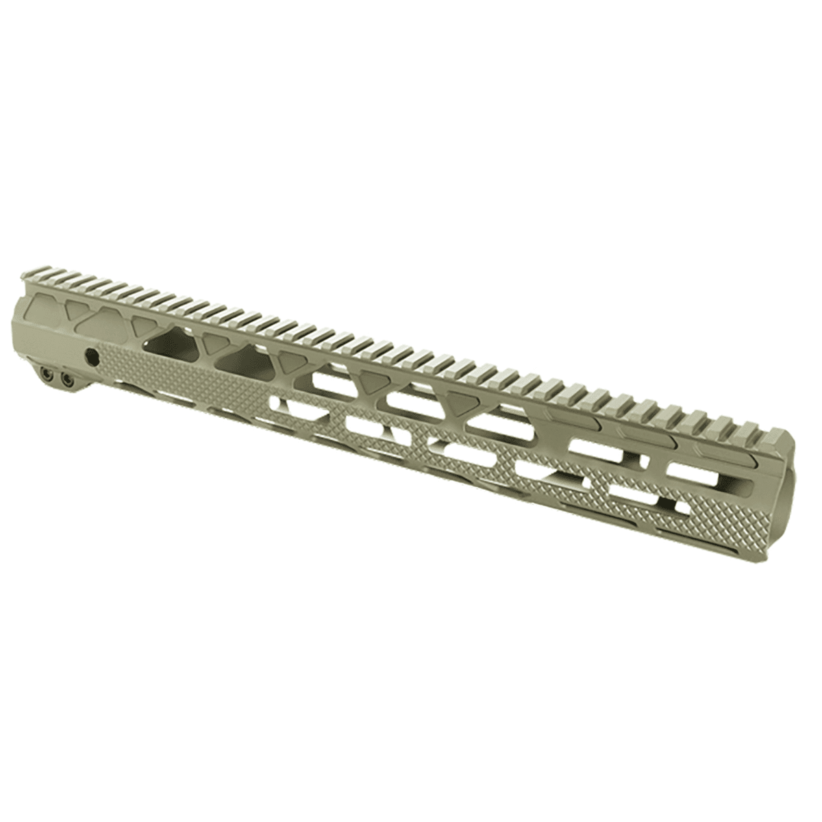 Timber Creek Outdoors Greyman Upper, Desert Aluminum 10" M-LOK Handguard for AR-15 - G10HGF Timber Creek Outdoors Greyman Upper, Desert Aluminum 10" M-LOK Handguard for AR-15 - G10HGF