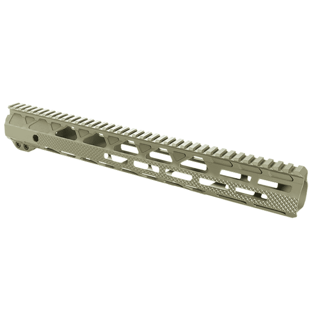Timber Creek Outdoors Greyman Upper, Desert Aluminum 10" M-LOK Handguard for AR-15 - G10HGF Timber Creek Outdoors Greyman Upper, Desert Aluminum 10" M-LOK Handguard for AR-15 - G10HGF