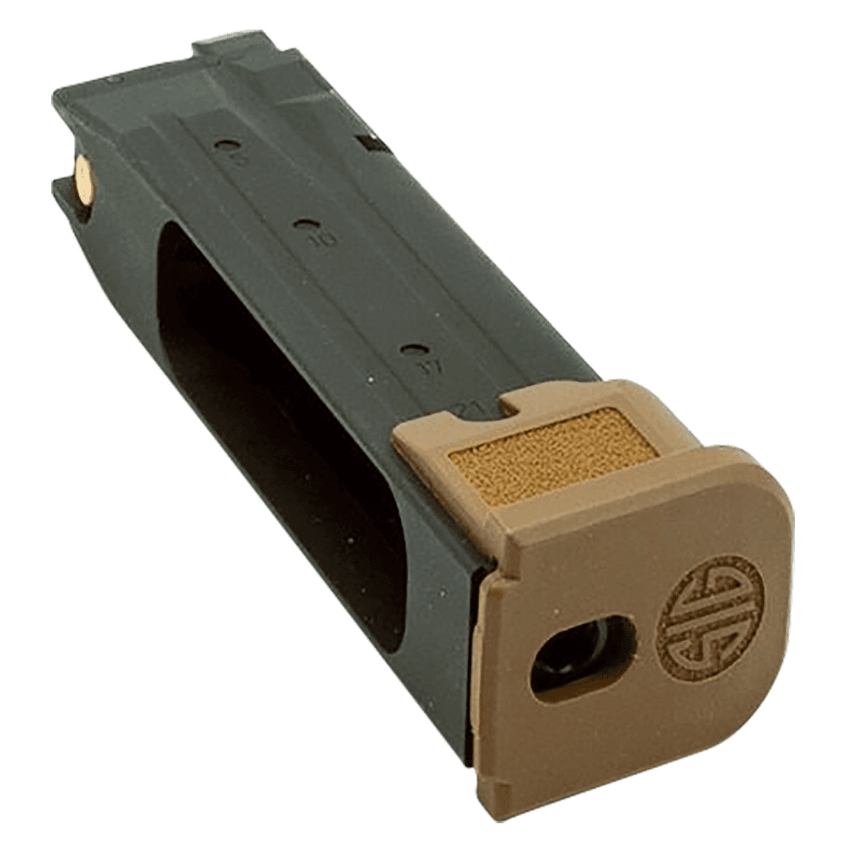 Sig Sauer Airguns M17 Proforce Airgun Magazine, 21rd Black/Brown Polymer 6mm - AMPFM17 Sig Sauer Airguns M17 Proforce Airgun Magazine, 21rd Black/Brown Polymer 6mm - AMPFM17